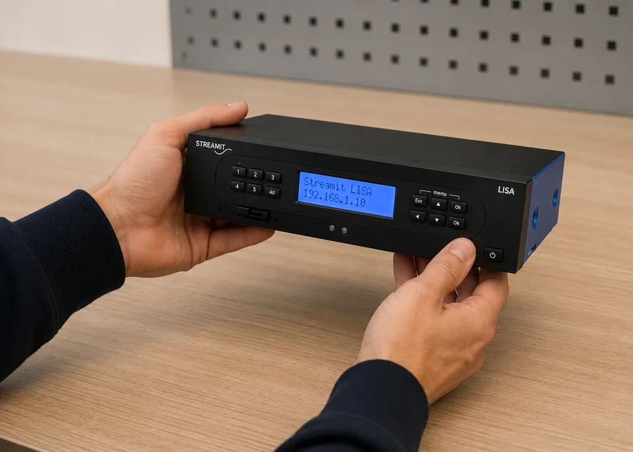 Configurazione di un player audio Ros&Ros