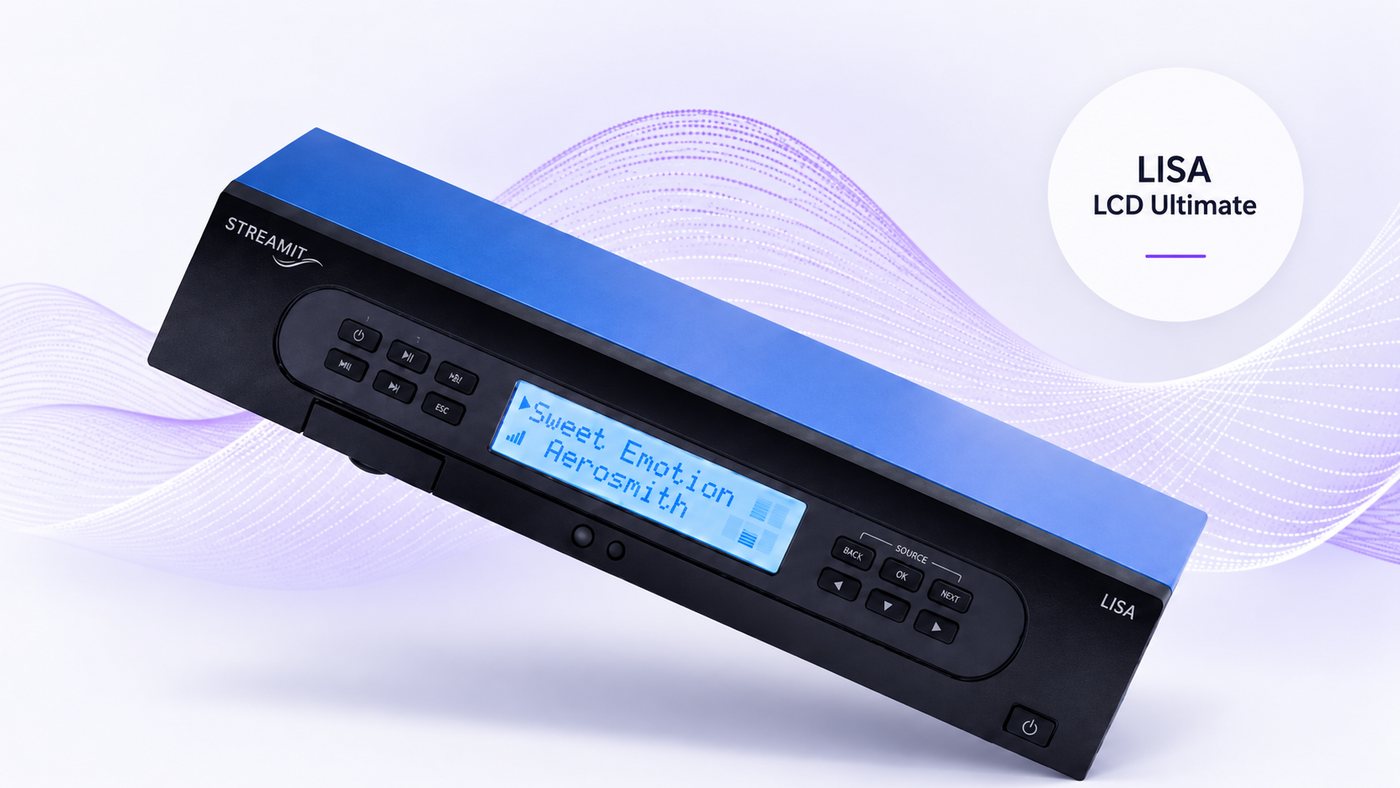 Player radio in-store LISA LCD Ultimate